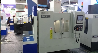 2015 TIMTOS南港館工業局展示楊鐵YTM-603搭台達NC-311A控制器